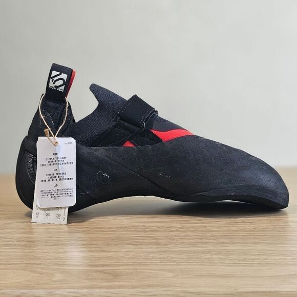 Adidas Five Ten Aleon Climbing Shoes Men's 9.5 Black Red Stealth C4 BC0861 510 - Picture 8 of 16